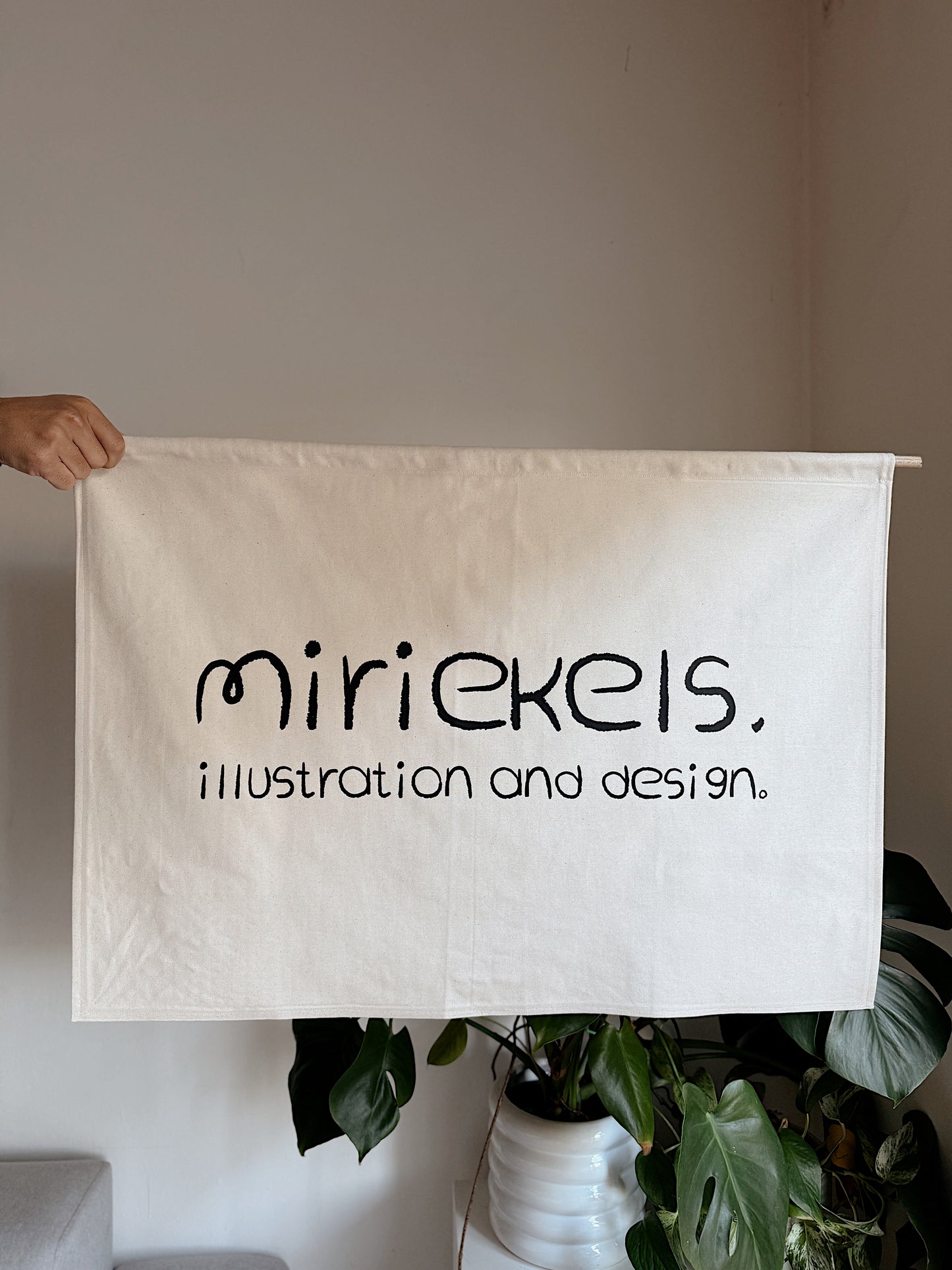 Brand or Birthday Fabric Banner